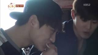 Minho's endless eating on exciting India ^o^