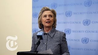Hillary Clinton Answers Questions on Email Controversy [FULL] | The New York Times