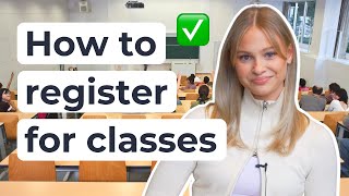 How To Choose College Classes + Course Registration Tips!