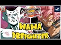 DBFZ Wawa vs DBFighter (Black, GogetaSS4, Trunks) vs (TGohan, GokuUI, Frieza)