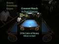 The Greatest Pool Match of All Time. 1996 Color of Money. Efren Reyes vs Earl Strickland. #shorts