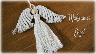 Makramee Engel * DIY * Macrame Angel [eng sub]