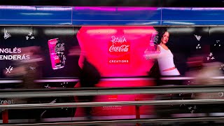 Coca Cola x Rosalía | JCDecaux Spain