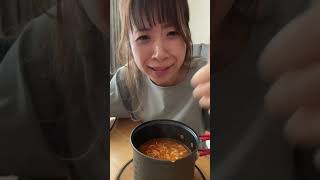 コールマンソロクッカーセット\u0026スノーピークストーブでラーメン作るー！嫁の使ってみた#04