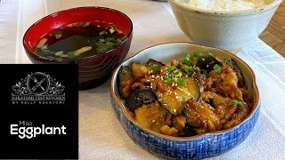 Learn #HowToMake #MisoEggplant #茄子 #味噌煮 #茄子の味噌煮, a #JapaneseRecipe for sweet miso glazed #Eggplant!