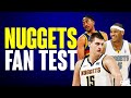 This Test PROVES If You're A True Nuggets Fan 💯 I #Shorts