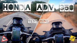 Honda ADV 350 2022 | Test Ride [4K RAW Onboard]