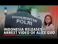 Actual arrest of Alice Guo in Indonesia | ABS-CBN News