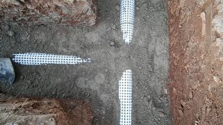 hydroluis drainage pipe system / hidroluis drenaj boru sistemi uygulaması 1