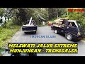 melewati jalur extreme munjungan trenggalek | jalan rengkek - rengkek