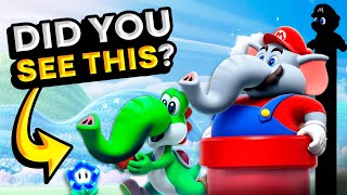 15 HIDDEN DETAILS of Super Mario Bros Wonder 🌈 First Trailer 2023 [Nintendo Switch]