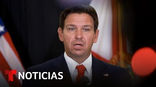 Ron DeSantis se alinea con Trump y llama golfo de América al golfo de México | Noticias Telemundo