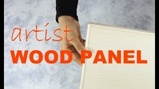 Types of Artist Wood Panels #WoodPanels #ArtistPanels