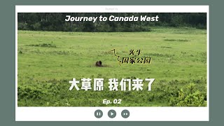 🇨🇦横穿加拿大EP02 | 从曼尼托巴开到萨斯喀彻温 | 温尼伯闲逛 吃中餐 | 探索传说中的国家公园 只看到一头牛