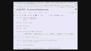 Python Boot Camp Fall 2016_ Part 2_Advanced Data Structures