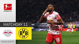 RB Leipzig - Borussia Dortmund 2-1 | Highlights | Matchday 11 – Bundesliga 2021/22