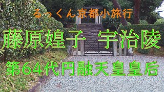 藤原媓子 宇治陵 第64代円融天皇皇后【るっくん京都小旅行 4K 社寺史跡 徹底探索 Vol.0714】