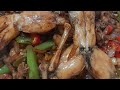 COOKING MEAT SPICY FROG! #MEATFROG #SPICYMEATFROG #ADOBOFROG #Delicious #meat