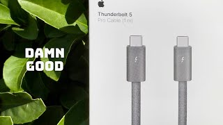 Good To Go. Thunderbolt 5 Pro USB-C Cable Review