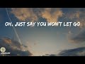 Say You Won't Let Go - James Arthur (Lyrics)