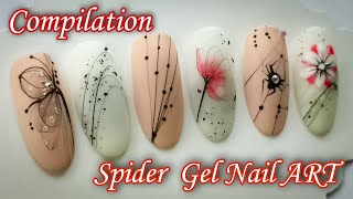 Spider Gel Nail ART//Best Compilation Of Nail Design Ideas Spider Gel//Tutorial Step by Step