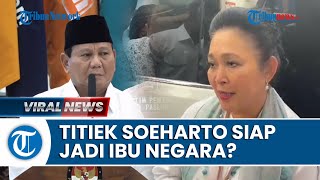 Titiek Soeharto Bersyukur Prabowo Terpilih Presiden, Tapi Cuma Senyum Ditanya Siap Jadi Ibu Negara