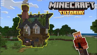 How To Build A Minecraft Starter House 1.21 Tutorial (My Survival Lets Play Starter House)