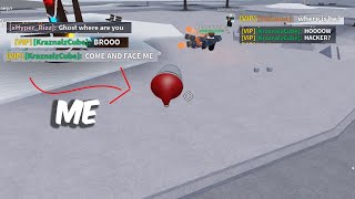 Trolling Public Server With Invisible Glitch! | The Strongest Battlegrounds