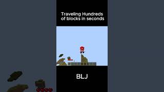 SM64 BLJ in Minecraft