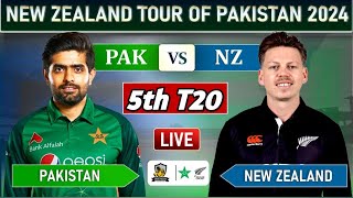 PAKISTAN vs NEW ZEALAND 5th T20 MATCH 2024 PAK BATTING HIGHLIGHTS & REPORT | PAK VS NZ LIVE