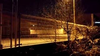 [大雪] 2016年1月18日午前2時過ぎ　神奈川県川崎市の大雪