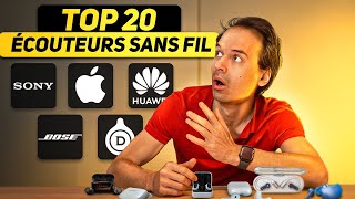 TOP 20 Meilleurs Écouteurs Sans Fil pour 2025 : Trouve Ton Modèle Idéal ! micro, ANC, sport, gaming