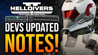 Helldivers 2 - Major Order Failed! Devs Update Notes! Known Issues!