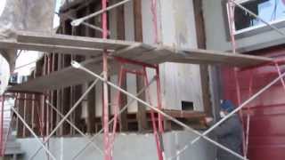 Dry Rot Repair Contractor Golden Gate Enterprises SF Bay Area Adam Front Wall Open