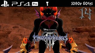 [PS4 Pro 1080p 60fps] Kingdom Hearts 3 Battlegate 14 Dark Inferno Boss Fight