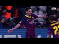 Watch all Messi's goals against English clubs