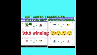 BEST FOOTBALL CORRECT SCORE PREDICTIONS APPS YOU NEED FOR CORRECT BETTING TIPS