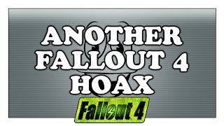 FALLOUT 4 Announcement HOAX