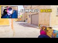 S1MPLE's Aim is Ready to come back! CS2 Highlights