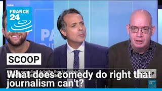 The punchline versus the byline: What does comedy do right that journalism can't? • FRANCE 24