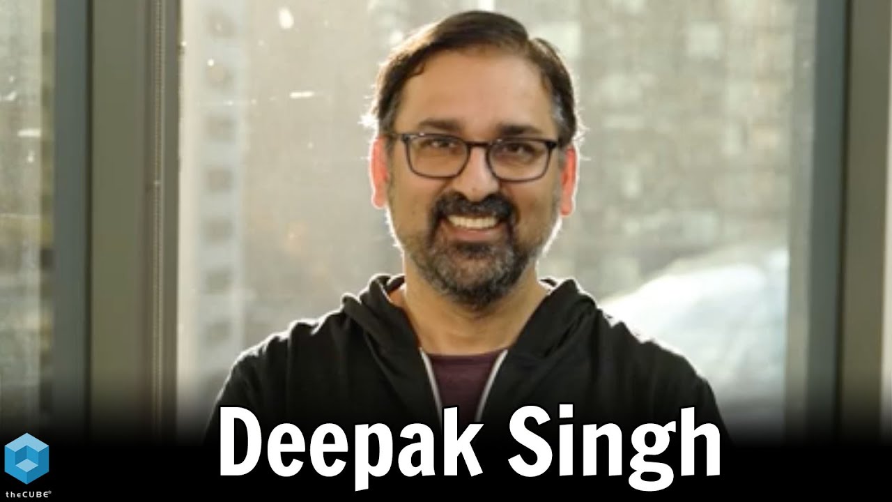 Deepak Singh Aws Aws Exclusive Cube Conversation Youtube
