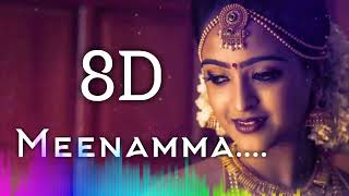 8D | Meenamma | unnikirishnan & anuradha Sriram | deva | #ajith | #8drythemz