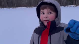 Vlog 005 More Snow, A Birthday, A Seed Order and A Frozen Pond