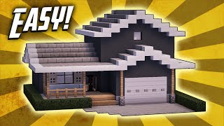 Minecraft: How To Build A Suburban House Tutorial (#2)