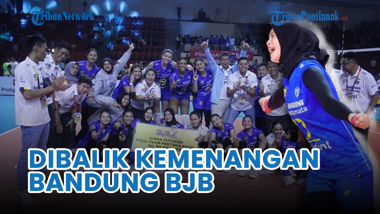 🔴Roller Coaster Bandung BJB Kunci Gelar Juara Putaran 2 Final Four ...