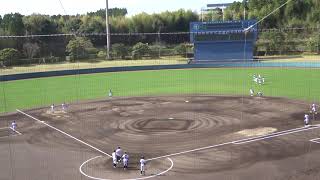 小林秀峰高校野球部のシートノック　～第150回九州地区高等学校野球大会宮崎県予選にて～