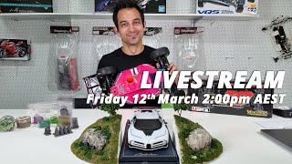 AIRPLANE PLASTIC KITS | DIORAMA/SCENERY BUILDING | YOKOMO BD10LC and LCR | #askHearns Live #39