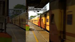 Kollam Mail Express 16101 / 16102 #shorts #shortsyoutube #shortsfeed #shortsviral