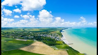 4K Walk Tour The French People's Favorite Village Veules-les-Roses - Normandy Region