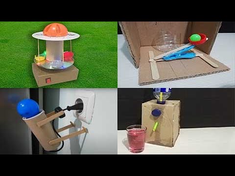 YAPMASI KOLAY 4 HARİKA FİKİR | EVDE KARTONDAN NELER YAPILIR | DIY - YouTube